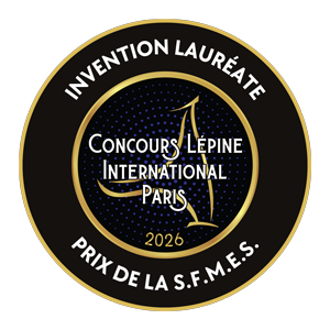 Invention lauréate du Concours Lépine International Paris 2026, prix de la SFMES